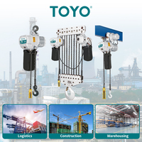 Palans à chaîne électriques certifiés CE 220V 230V 380V 400V 415V 440V 1T 2T 3T 5T avec télécommande pour grue