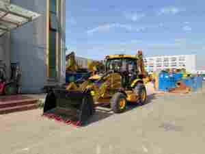 รถตักล้อยาง CAT 420F ใหม่ สำหรับงานก่อสร้างถนนและโครงการวิศวกรรมเทศบาล - Product Image 1