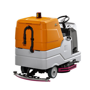 Lavasciuga Pavimenti Elettrica Ricaricabile HANGCHA con Operatore a Bordo, Campione Disponibile, Pulitrice Commerciale per Pavimenti - Product Image 4