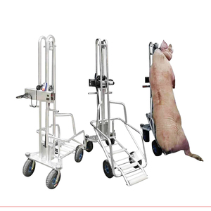 Carrello Elettrico per Trasporto Suini, Capacità 400kg, Design Anti-Ribaltamento, Pneumatici Silenziosi - Product Image 1