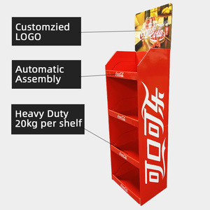 Exhibidor <span class=keywords><strong>de</strong></span> Cartón Ecológico Personalizado con Impresión Publicitaria para Tiendas Minoristas Modernas, Exhibidor <span class=keywords><strong>de</strong></span> Papel para Venta al por Mayor - Product Image 3
