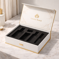 Boîte cadeau magnétique pour cils, emballage personnalisé pour cosmétiques de beauté
