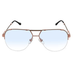 Lentes Transicionales Fotocromáticas Personalizadas TFB, Montura Completa, Doble Puente, Metal, Ovaladas, Gafas de Sol de Moda, Protección UV400, Unisex - Product Image 2