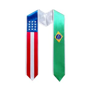EE. UU., Venezuela, centro comercial de graduación, bandera nacional, estola de graduación, faja bordada para estudiar a bordo de estudiantes internacionales - Product Image 4