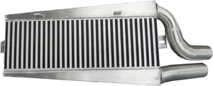 K S-eries Vertical Flow Polished Intercooler <span class=keywords><strong>K20</strong></span>/K24 pour/Swap <span class=keywords><strong>EG</strong></span>/EK/DC2/RSX (Silver)-Retrofit/Upgrade - Product Image 6