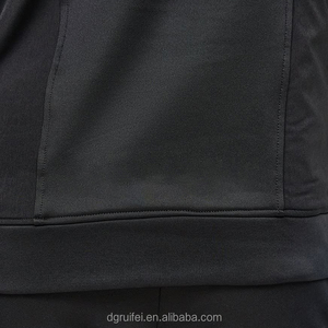 Produttore Logo personalizzato felpe da <span class=keywords><strong>uomo</strong></span> manica lunga con cerniera Fitness con cerniera canguro tascabile <span class=keywords><strong>felpa</strong></span> in pile <span class=keywords><strong>Slim</strong></span> <span class=keywords><strong>Fit</strong></span> <span class=keywords><strong>felpa</strong></span> con cappuccio - Product Image 6