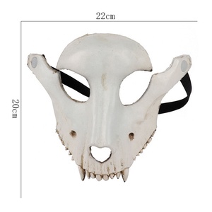 Masque d'os de mouton de crâne en mousse PU pour Halloween Cosplay mascarade carnaval fête accessoires - Product Image 6