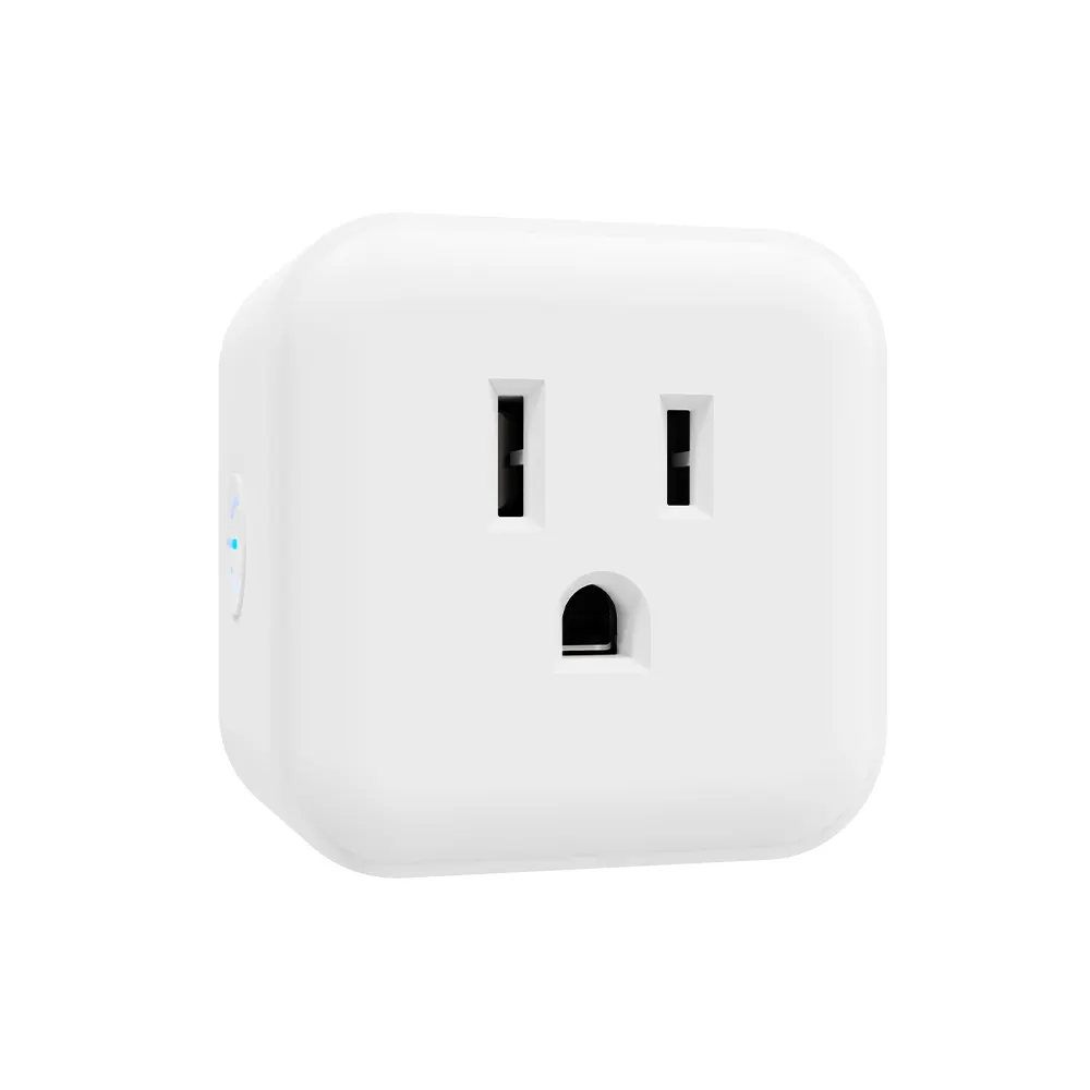 Briljant 15a Draadloze Slimme Plug Extender Met Wifi-Controle Energie Bewaking Timer Smart Outlet Switch Extension Socket