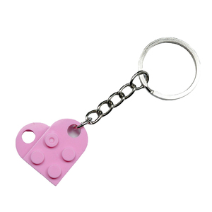 Porte-clés en blocs de construction en acrylique personnalisé avec logo personnalisé pour cadeau promotionnel et souvenir, porte-clés en plastique tendance - Product Image 4