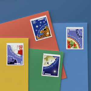 Vente en gros <span class=keywords><strong>de</strong></span> timbres-poste très demandés, lot <span class=keywords><strong>de</strong></span> 100 timbres pour lettres, thème Noël 2017, stock local aux États-Unis - Product Image 4