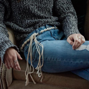Ceinture en macramé L'art du fait main - Product Image 1