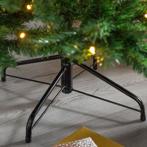 Venta caliente PVC verde árbol de Navidad LED árbol artificial lápiz árbol delgado <span class=keywords><strong>y</strong></span> largo decoración de Navidad - Product Image 5