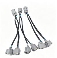 Connecteur de phare de voiture électronique personnalisé de haute qualité, faisceau de câbles automobile en PVC/Nylon/Caoutchouc pour clignotants