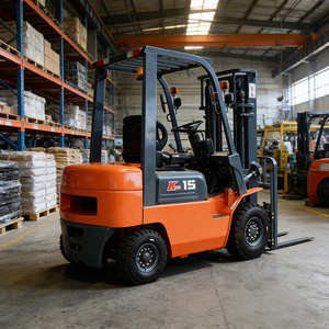 رافعة شوكية ديزل بسعر المصنع 3-5 طن معتمدة من CE وISO بمحرك ياباني موثوق به هيدروليكية بالكامل من ANXING للتضاريس الوعرة - Product Image 1