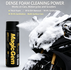 Detergente Schiumogeno Senza Acqua Multiuso, <span class=keywords><strong>Spray</strong></span> Sgrassante per Rimozione Graffi su Scooter Elettrici e Moto, Prodotto per Detailing - Product Image 4