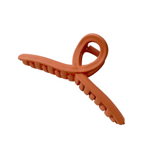 Vente en gros d'épingles à cheveux en plastique mat uni, taille 11 cm, antidérapantes, maintien solide. Style moderne et simple pour un usage quotidien féminin. Cheveux - Product Image 5