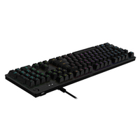 Teclado Mecánico para Juegos Logitech G512 con Cable, Interruptores GX, Iluminación RGB de 16.8M por Tecla, USB Passthrough para PC