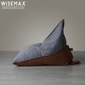 WISEMAX FURNITURE Modern Creative Tatami Single Fabric Bean Bag Bedroom Living Room Leisure Lounge <b>Chair</b> - Product Image 4