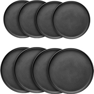 Modern European Fine Ceramic Tableware Disposable Stoneware <b>Black</b> <b>Dinner</b> <b>Set</b> Wholesale Ceramic Crockery Dinnerware <b>Sets</b> - Product Image 5