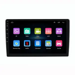 Dual Din 9 Inch Capacitive Touch screen Dual Front USB Port Wired Carplay Android Auto MP5 Car Stereo