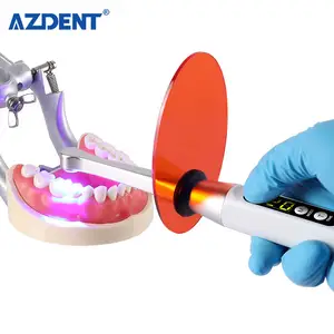 Lampu penyembuhan Dental nirkabel, cahaya perawatan gigi untuk Resin komposit 1 detik