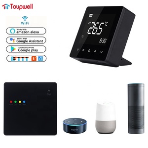 <span class=keywords><strong>Thermostat</strong></span> d'ambiance <span class=keywords><strong>programmable</strong></span> sans fil RF à piles, <span class=keywords><strong>thermostat</strong></span> numérique pour chaudière à <span class=keywords><strong>gaz</strong></span>, chauffage de l'eau - Product Image 5