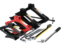Cric à ciseaux portable robuste 1-10T, support OEM personnalisé