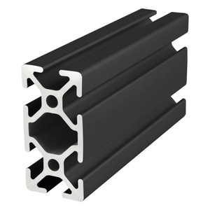 Profilo in Alluminio Anodizzato 40x40 4080 8080 40120 6063-T5 con Scanalatura a T per Telaio Industriale CNC - Product Image 1
