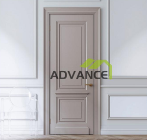 Cửa gỗ rắn hiện đại với chi tiết ốp tinh tế cho ngôi nhà hiện đại - Product Image 2