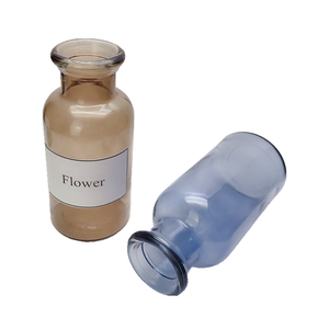 Personalizzare vetro colorato vasi di <span class=keywords><strong>fiori</strong></span> di nozze centrotavola di vetro moderni vasi per la decorazione della tavola - Product Image 5