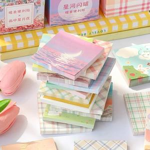 กระดาษโน้ตแบบมีกาวในตัว ลายการ์ตูน ฉีกง่าย - Product Image 1