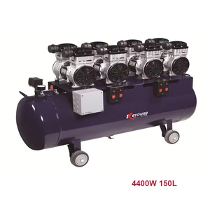 <span class=keywords><strong>Compresor</strong></span> de aire eléctrico sin aceite de 4400W, volumen de tanque de aire grande de 150 litros, reducción de ruido, silla <span class=keywords><strong>Dental</strong></span> portátil <span class=keywords><strong>para</strong></span> oficina <span class=keywords><strong>Dental</strong></span> - Product Image 2