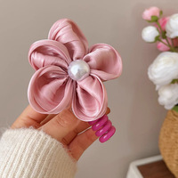 Nouveau haut de gamme en plastique fleur téléphone cordon cheveux cravate doux été atmosphère femmes queue de cheval bandeau cheveux tressage artefact