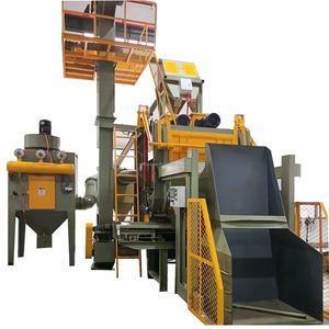 ネジボルトタンブリングラバーとスチールベルトタンブラストショットブラストマシン - Product Image 3