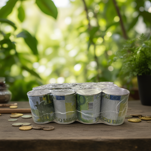 Hucha Pequea Euro Design, tirelire en métal de haute qualité, petite taille, boîte à monnaie, pot d'épargne - Product Image 2