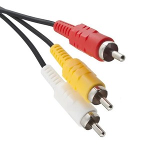 สายเคเบิล PS2 AV แบบ RCA ชายต่อชาย ตัวนำทองแดง ป้องกันด้วยเส้นใย สำหรับเครื่องเล่นเกม - Product Image 2