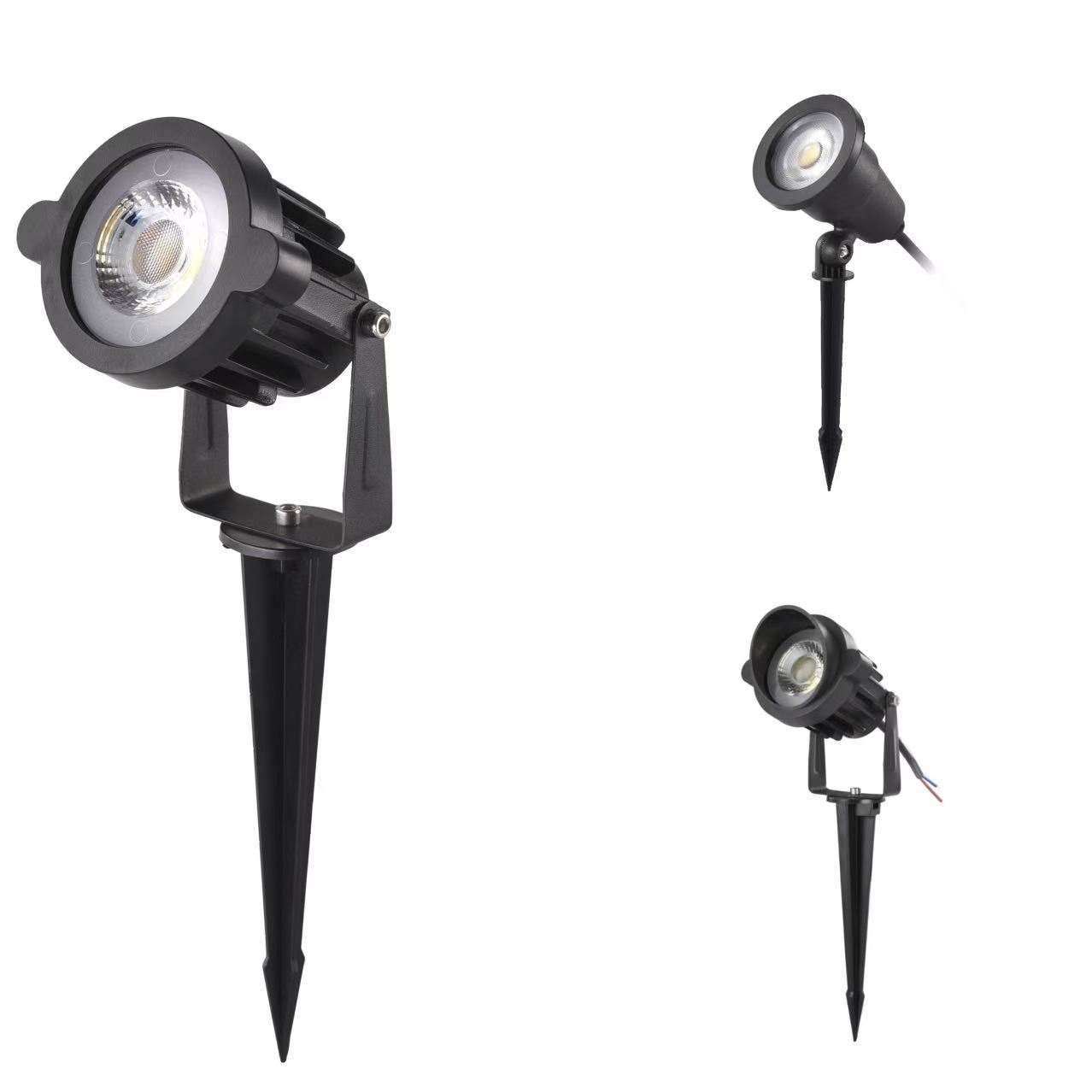 Outdoor Square Park Lighting Garden Lawn Light Ip65 Landscape Spike Bulb Lamp Pathway Yard Walkway Led Ground Plug Light