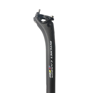 <span class=keywords><strong>Tija</strong></span> de sillín de fibra de <span class=keywords><strong>carbono</strong></span>, 27,2/30,8/31,6mm, mate/brillante, 3k, luz para asiento, tube350/400mm - Product Image 2