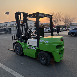 Nouveau <span class=keywords><strong>chariot</strong></span> élévateur <span class=keywords><strong>électrique</strong></span> à chargement par chaîne à entraînement avant hydraulique à levage élevé par transmission en continu à roues personnalisé - Product Image 5