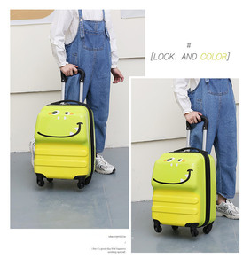 Maleta Infantil con Diseño <span class=keywords><strong>de</strong></span> Tigre <span class=keywords><strong>de</strong></span> Dibujos Animados, Precio al por Mayor, Maleta Rígida con Ruedas Giratorias - Product Image 4