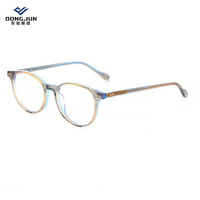 Nouveau Style lunettes cadre Vintage acétate rond optique lunettes cadres hommes femmes mode ordinateur lunettes