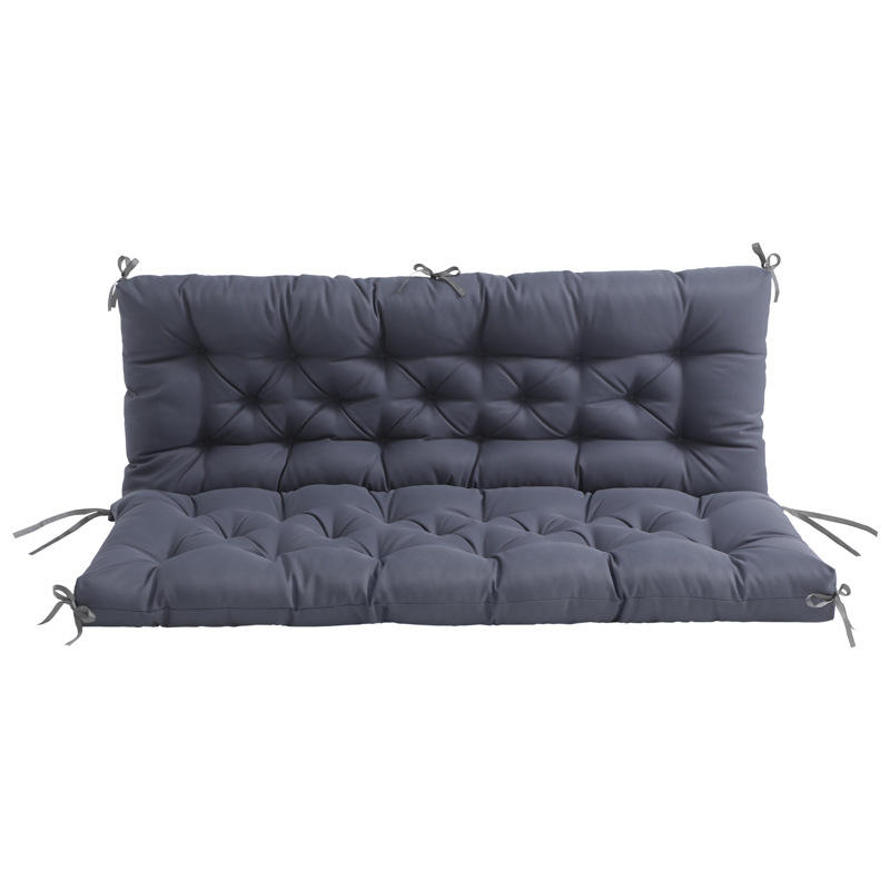 Tissu Oxford imperméable, résistant au soleil, gris