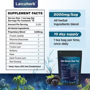 Té Laicuherb para Blanquear y Dar Brillo a la Piel, Té en Bolsitas con Sabor a Belleza y Enfoque en la Salud para el Cuidado Personal de la Piel - Product Image 2