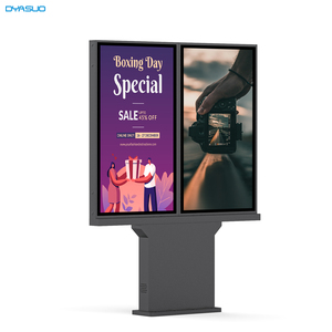 Tùy chỉnh 55/65 inch 4K siêu hẹp cạnh ba màn hình <span class=keywords><strong>Android</strong></span> hiển thị signage cảm ứng tùy chọn IP66 1-năm trung tâm mua sắm - Product Image 1