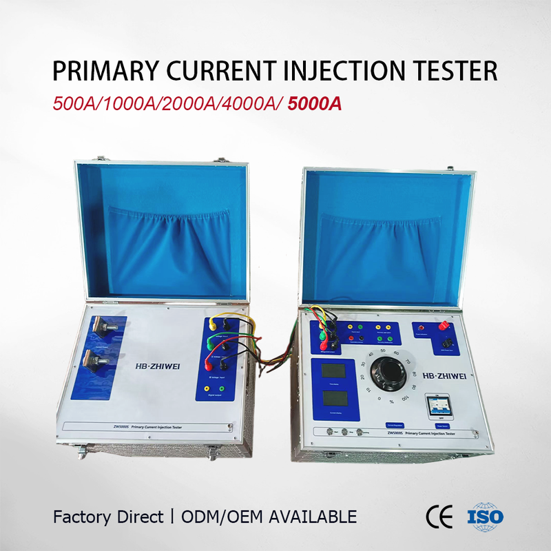 5000A High Current Generator Primary Injection