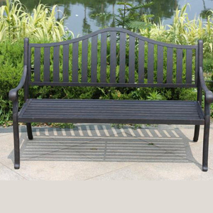 <span class=keywords><strong>Banc</strong></span> <span class=keywords><strong>de</strong></span> <span class=keywords><strong>jardin</strong></span> en <span class=keywords><strong>aluminium</strong></span> moulé bronze antique - Product Image 6