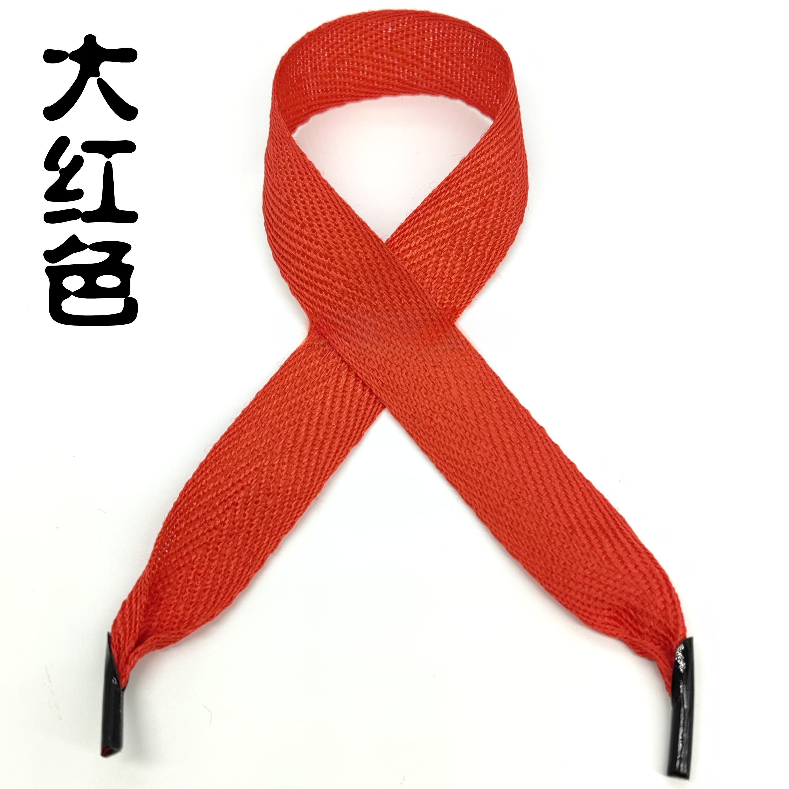 สีแดง2*35ซม. ปลายสีดำ