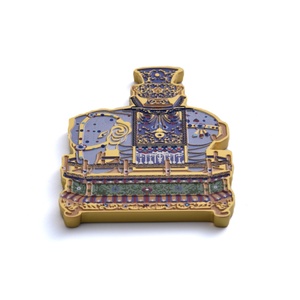 Aimant en métal personnalisé en émail souple, souvenir de mode, fabrication en gros en usine - Product Image 3