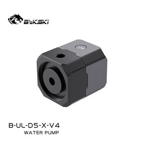 Tête de pompe <span class=keywords><strong>Bykski</strong></span> B--D5-X-V4 pour refroidissement liquide D5 avec débit de 45 m³/h, 720 L/H, contrôle de vitesse PWM - Product Image 3