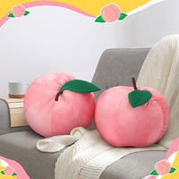 Pluche speelgoed knuffeldier cartoon fruit gesimuleerd fruit en groente cadeau dier groothandel klauwautomaat arcade kussen OEM